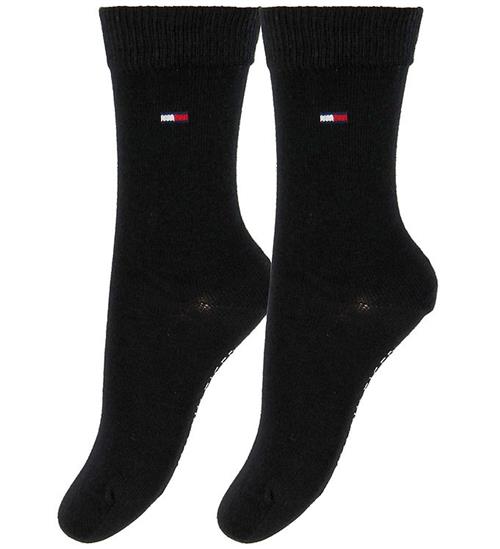 Tommy Hilfiger Strømper - 2-pak - Basic - Sort