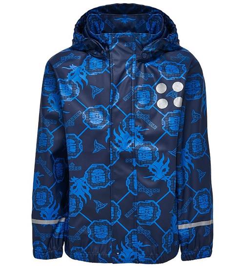 LEGOÂ® Ninjago Regnjakke - Navy m. Print