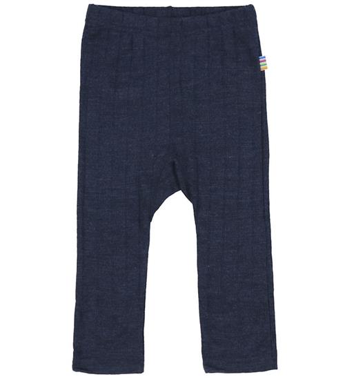 Joha Leggings - Uld/silke - Navy