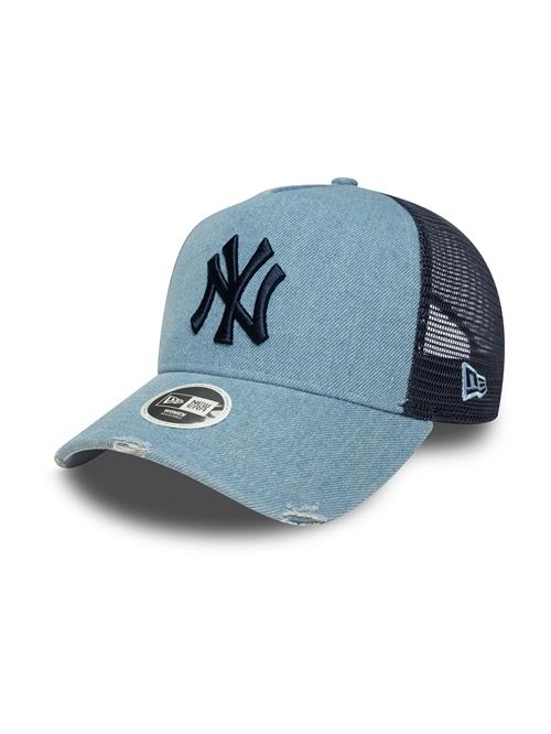 NEW ERA Hætte 'NEYYAN'  navy / blue denim / lyseblå
