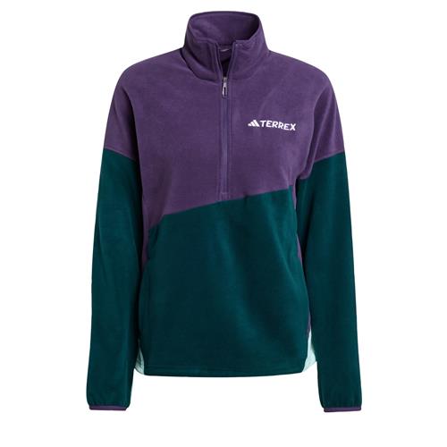 ADIDAS TERREX Sportspullover  smaragd / mørkelilla / hvid