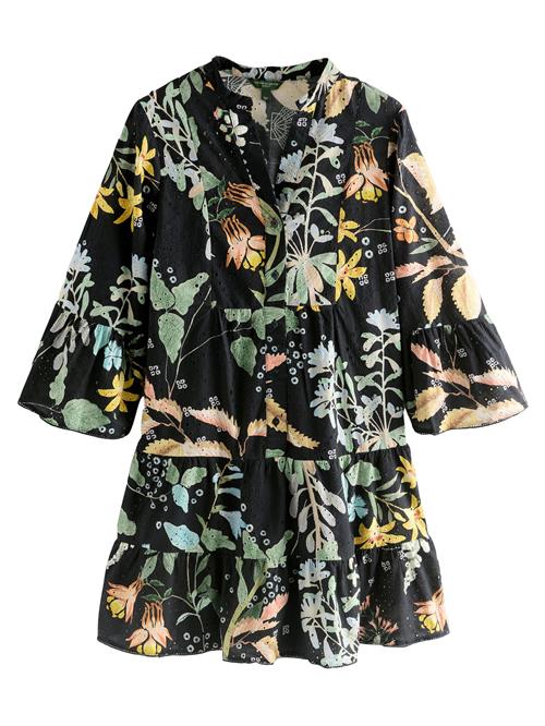 Next Blusekjole  natblå / lyseblå / gul / mint