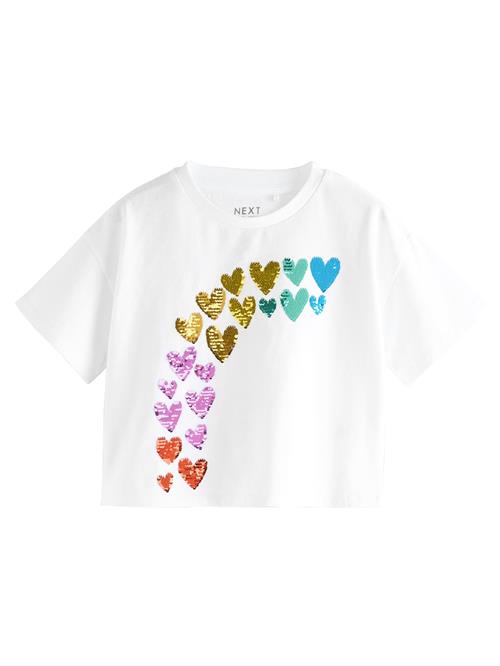 Next Bluser & t-shirts  azur / guld / eosin / hvid