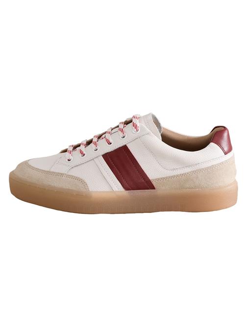 Next Sneaker low 'Signature Premium'  bordeaux / uldhvid