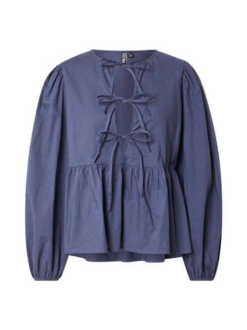 PIECES Bluse 'PCJolly'  natblå