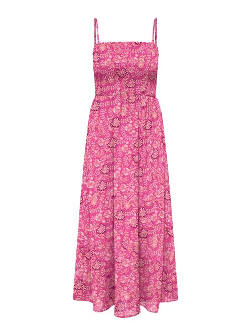 ONLY Kjole 'ONLNova'  orange / pink / sort / hvid