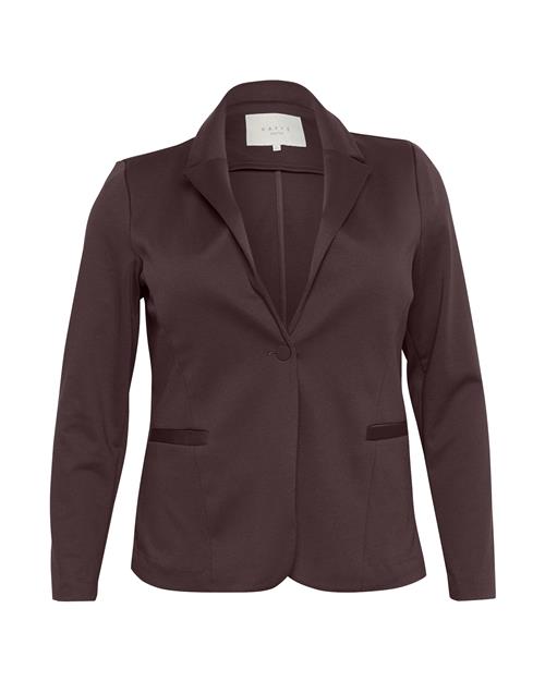 KAFFE CURVE Blazer 'Jenna'  choko