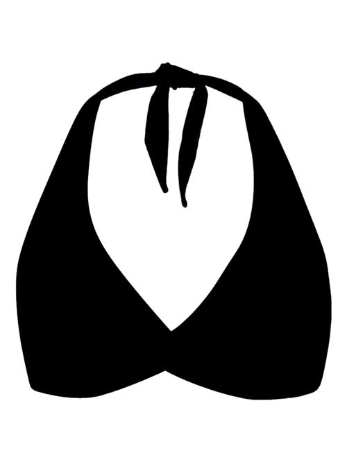 Barts Bikinioverdel 'Solid'  sort