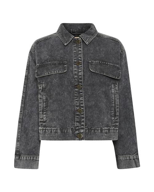 CULTURE Overgangsjakke 'Carlina'  grey denim