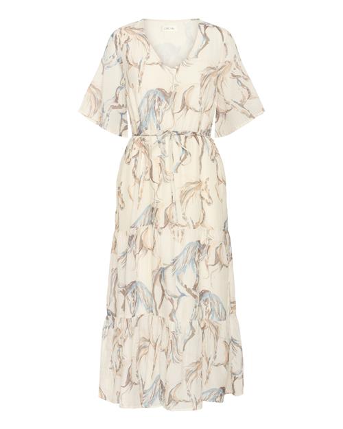 Cream Kjole 'CRVilma'  lysebeige / blå / lysebrun