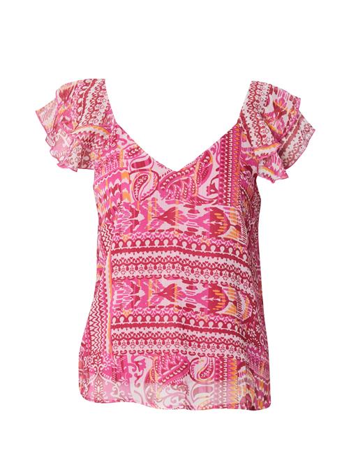 ONLY Bluse 'ONLASTA'  curry / pink / mørk pink / offwhite