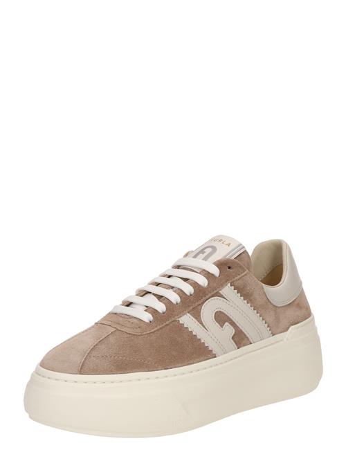 FURLA Sneaker low 'NUAGE'  ecru / mørkebeige