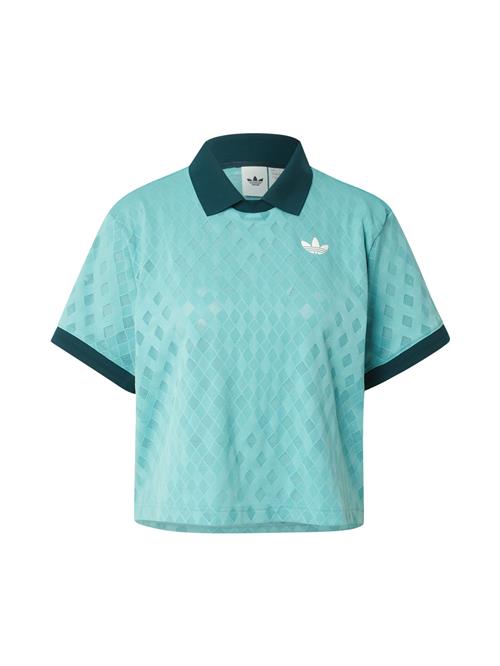 ADIDAS PERFORMANCE Funktionsbluse 'PRO'  turkis / gran / hvid