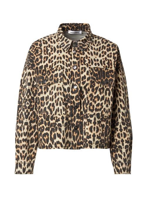co'couture Overgangsjakke 'Leo'  beige / mørkebrun / khaki
