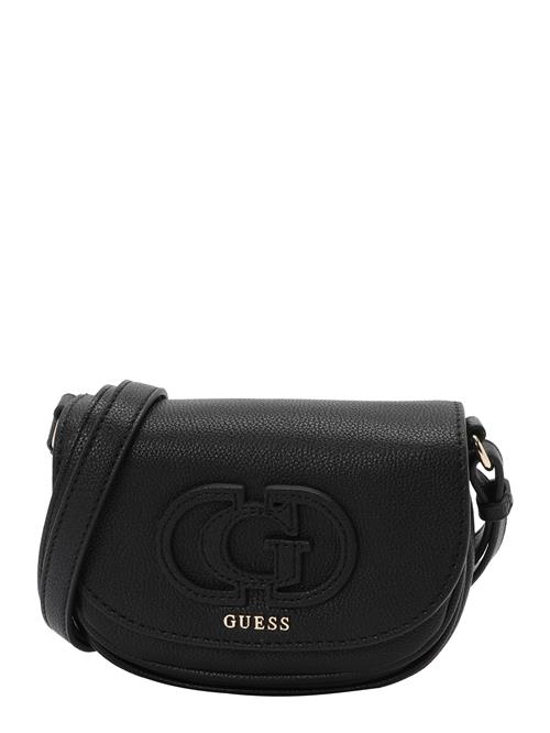 GUESS Skuldertaske 'CALEBRA MINI CNVRTBL XBDY FLAP'  sort
