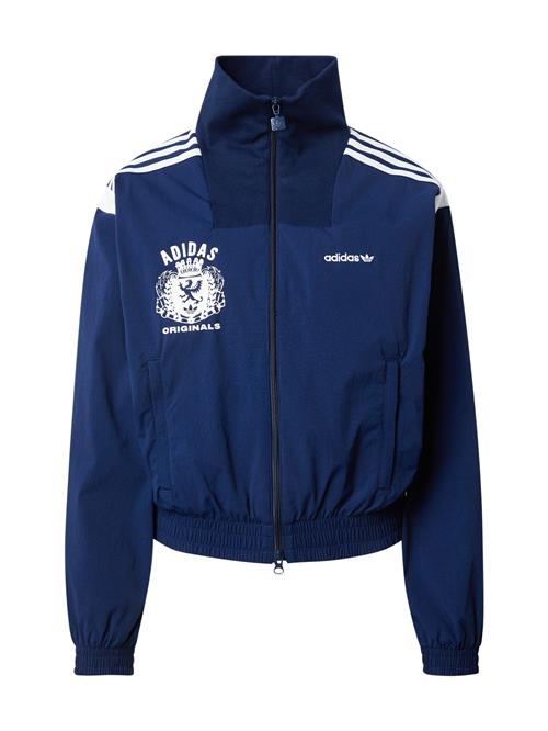 ADIDAS ORIGINALS Overgangsjakke 'MASCOTTE'  blå / hvid