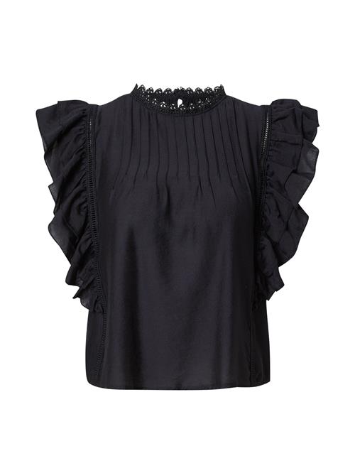 Gina Tricot Bluse  sort