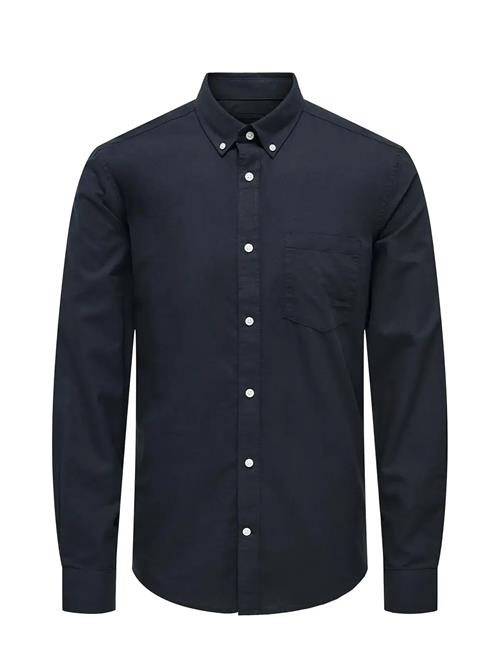 Onsneil Ls Oxford Shirt Noos ONLY & SONS Navy