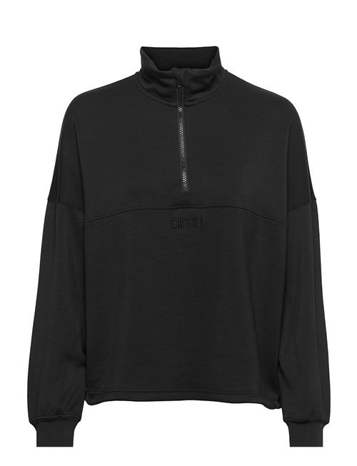 Black Comfy Half Zip Aim´n Black