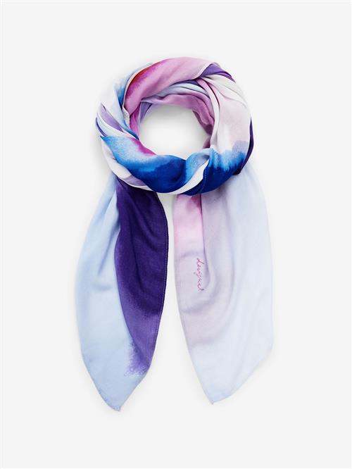 Desigual Sjal  blå / lilla / lilla / hvid