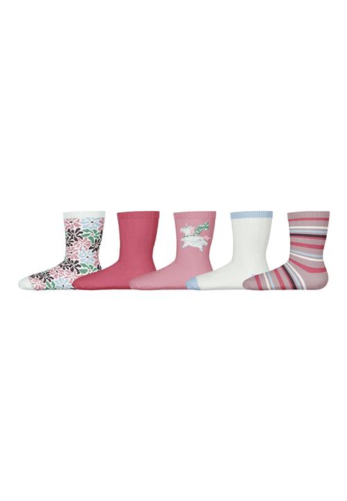 NAME IT Sokker 'NMFVINNI'  lyseblå / pink / lyserød / hvid