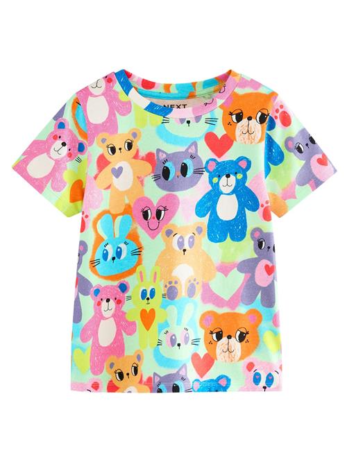 Next Bluser & t-shirts  royalblå / æble / orange / pink