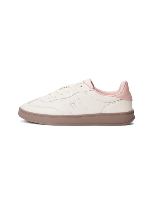 TOMMY HILFIGER Sneaker low 'Premium Heritage'  lyserød / hvid