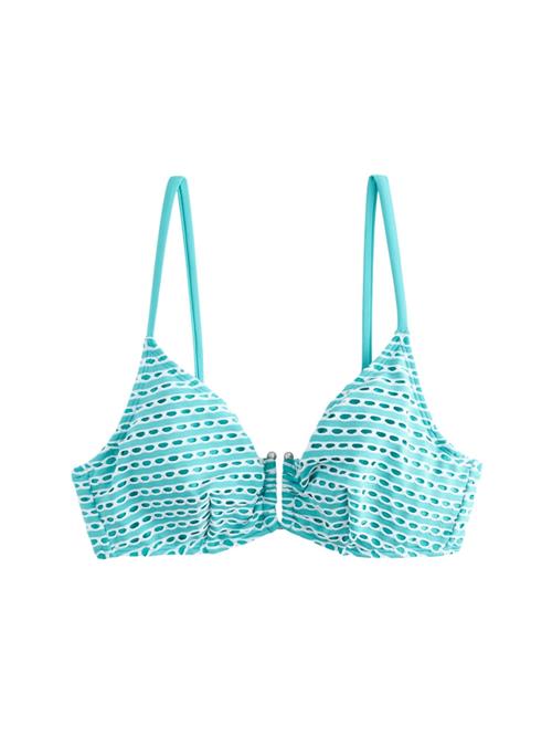 Next Bikinioverdel  lyseblå / hvid