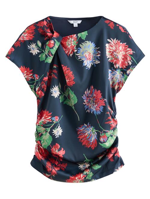 Next Bluse  navy / indigo / lysegrøn / rød