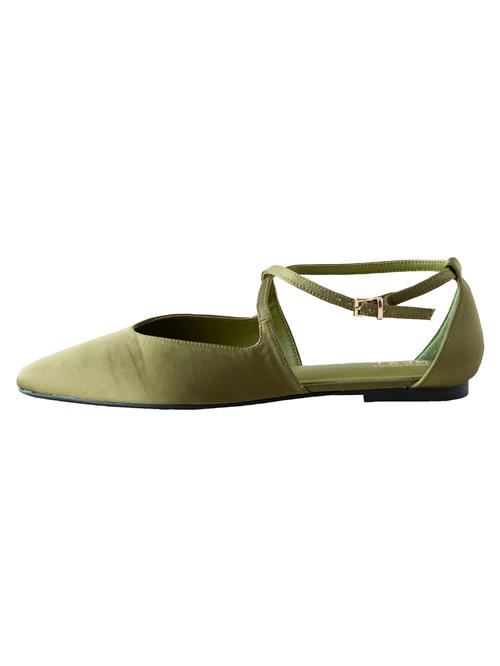 Next Ballerinasko med rem 'Forever Comfort'  oliven