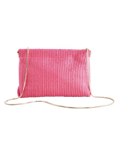 Next Clutch  guld / pink