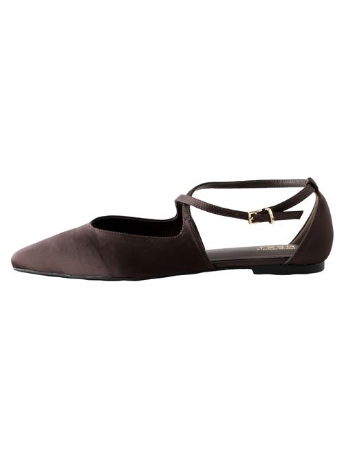 Next Ballerinasko med rem 'Forever Comfort®'  choko