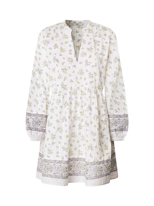 Pepe Jeans Kjole 'Lia'  pastelgul / lavendel / hvid