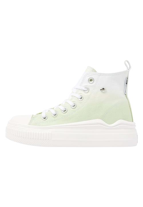 BRITISH KNIGHTS Sneaker high 'KAYA FLOW MID'  lysegrøn / hvid