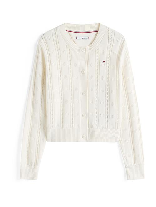 Se TOMMY HILFIGER Cardigan  hvid ved About You