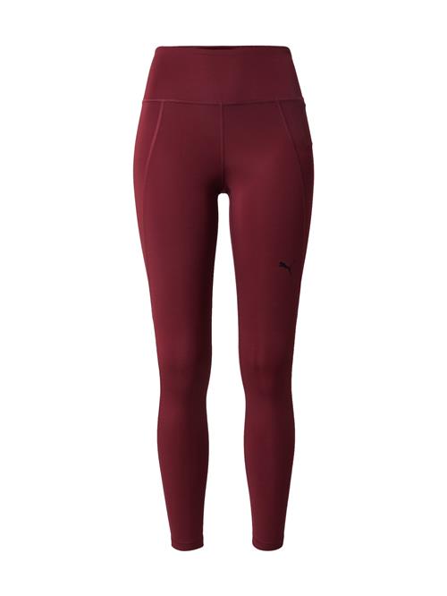 PUMA Sportsbukser 'TAD ESSENTIAL'  vinrød / sort