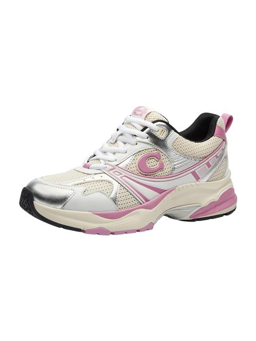 COACH Sneaker low 'Mesh'  eosin / sølv / offwhite