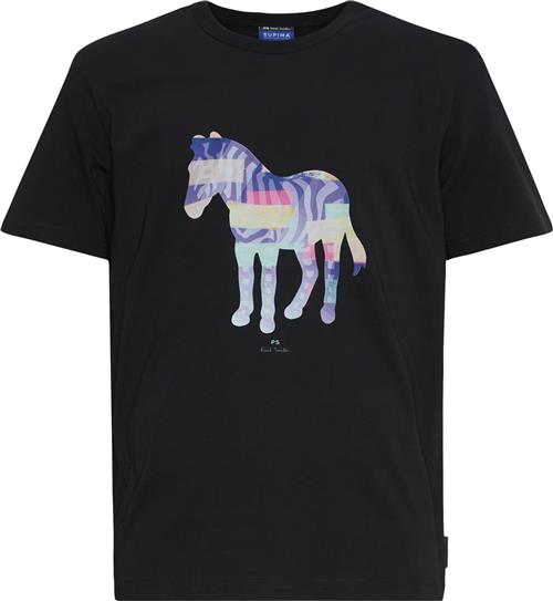 Se PS by Paul Smith Zebra Print T-shirt ved Kaufmann