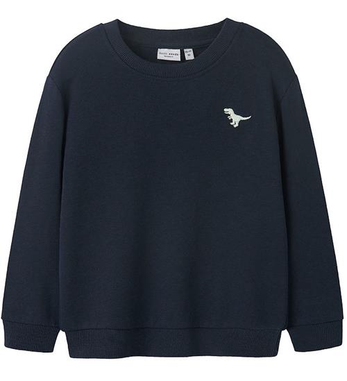 Name It Sweatshirt - NmmVallen - Navy Blazer/Green Dino