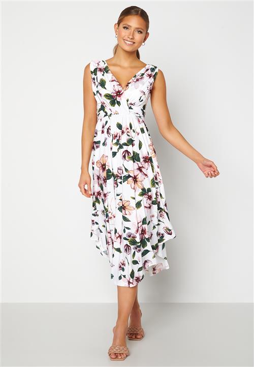 Bubbleroom Occasion Draped Soft Midi Dress