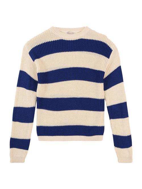 ONLY GIRLS Pullover 'KOGSIF'  koboltblåt / hvid