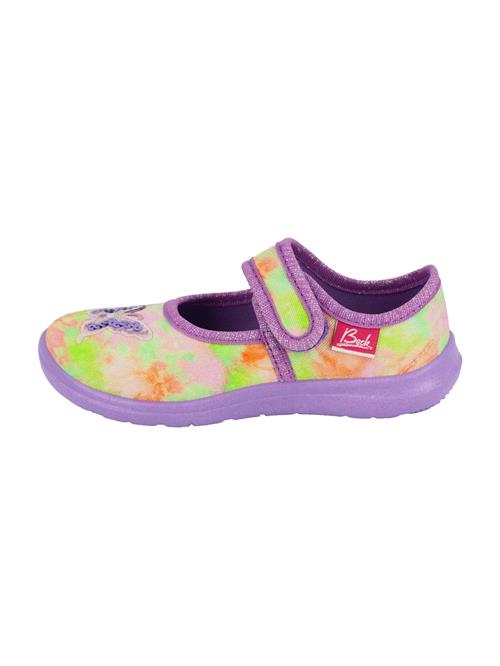 BECK Hjemmesko  kiwi / lilla / orange / abrikos