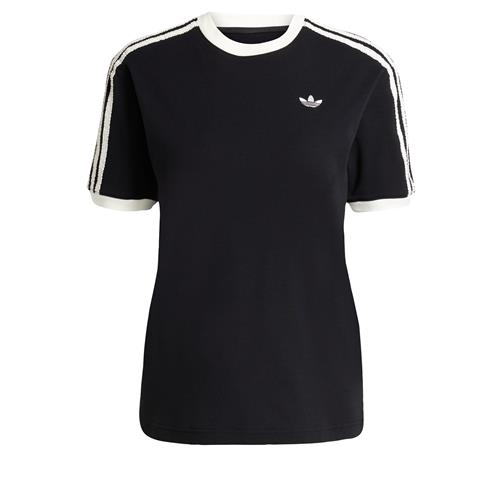 ADIDAS ORIGINALS Shirts 'adidas Originals Ruffle 3-Stripes'  sort / hvid