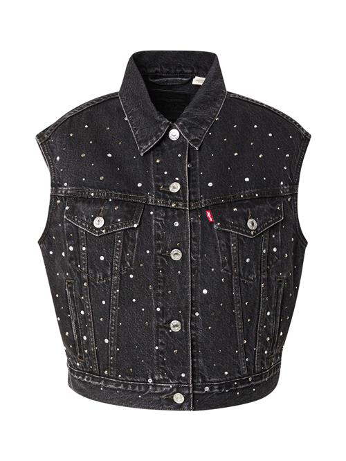 LEVI'S ® Vest 'Shrunken '90s Trucker Vest'  black denim