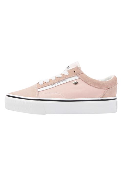 BRITISH KNIGHTS Sneaker low 'Mack Platform'  lyserød / pudder / hvid