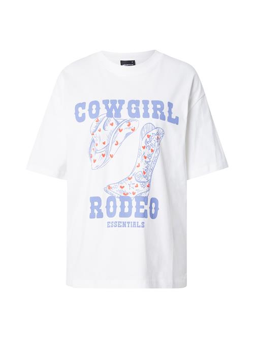 Gina Tricot Shirts  royalblå / orangerød / hvid