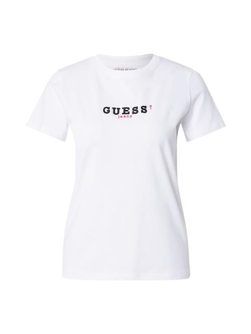 GUESS JEANS Shirts  rød / sort / hvid