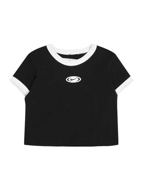 Nike Sportswear Bluser & t-shirts  sort / hvid
