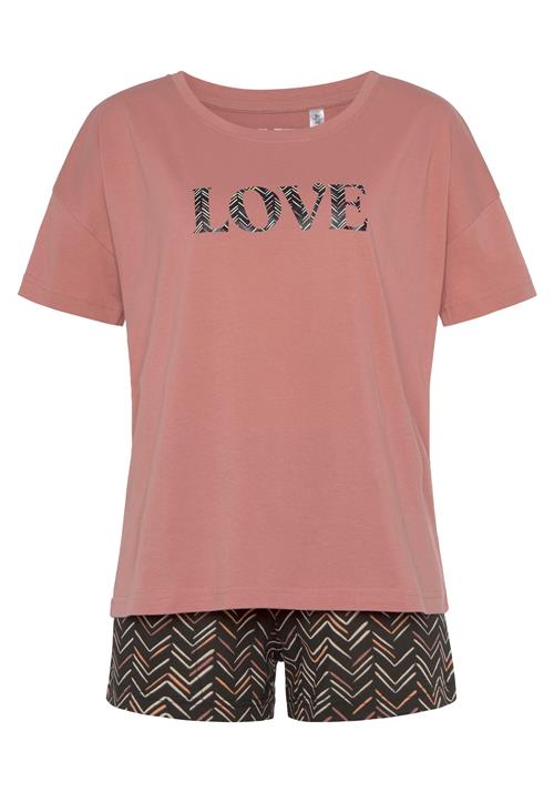 Se VIVANCE Shorty 'Dreams'  beige / pink / sort / hvid ved About You