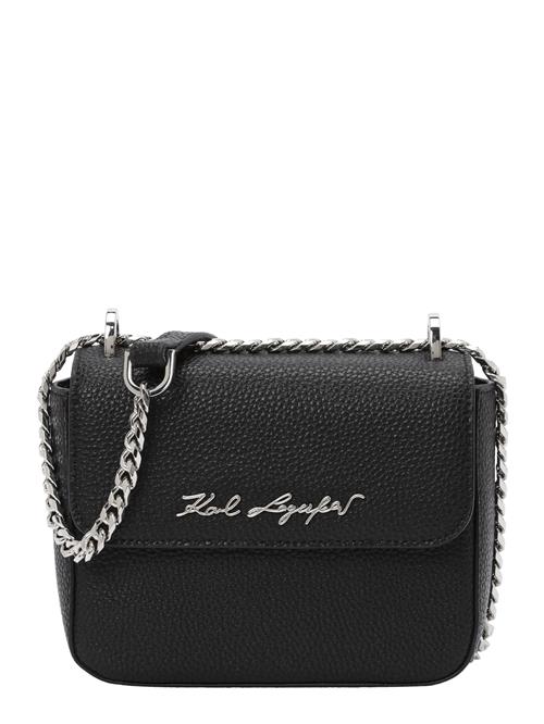 Karl Lagerfeld Skuldertaske  sort / sølv